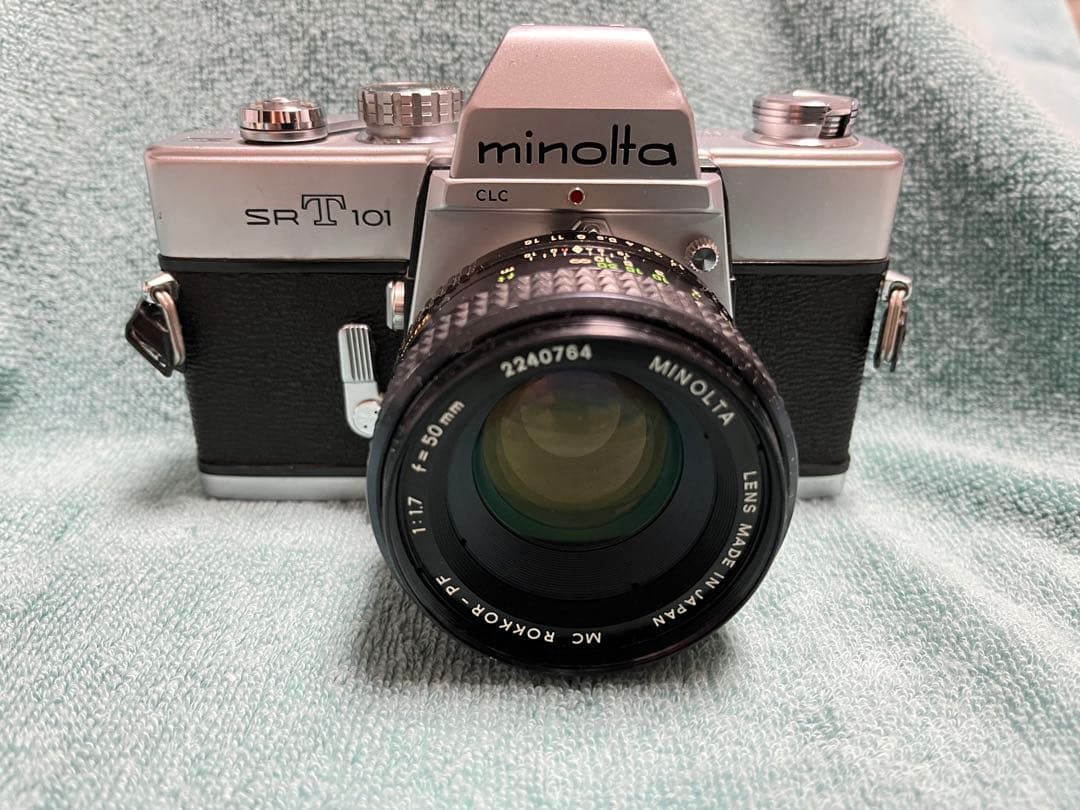 MINOLTA　ミノルタ SRT101 純正 F1.7/50mmレンズ　撮影可能