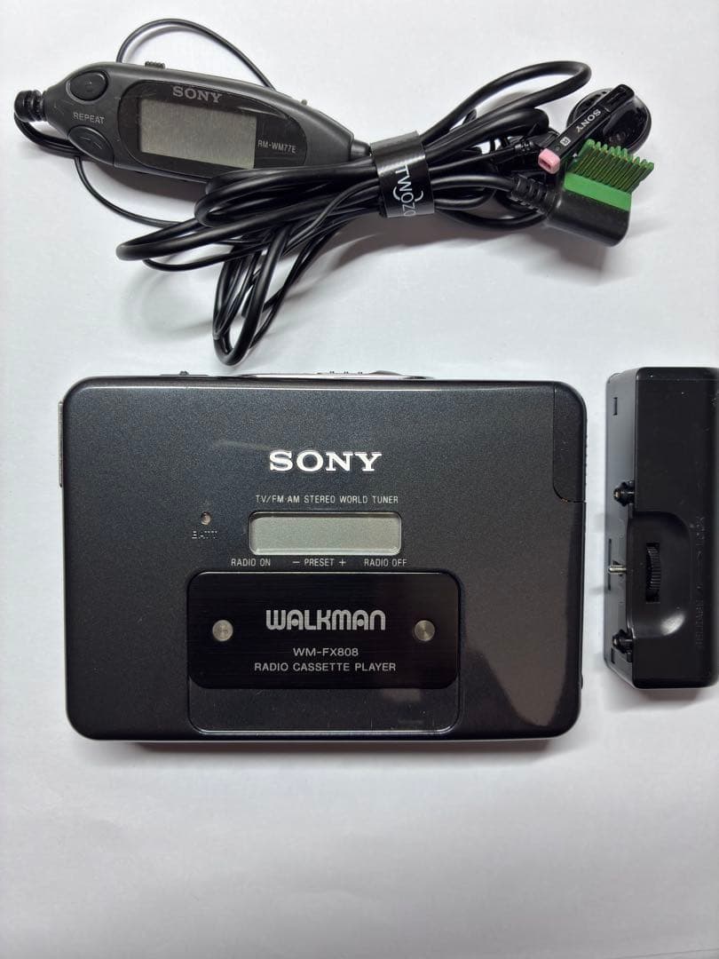 SONY WM-FX808ラジオカセットプレーヤー,動作品.美品