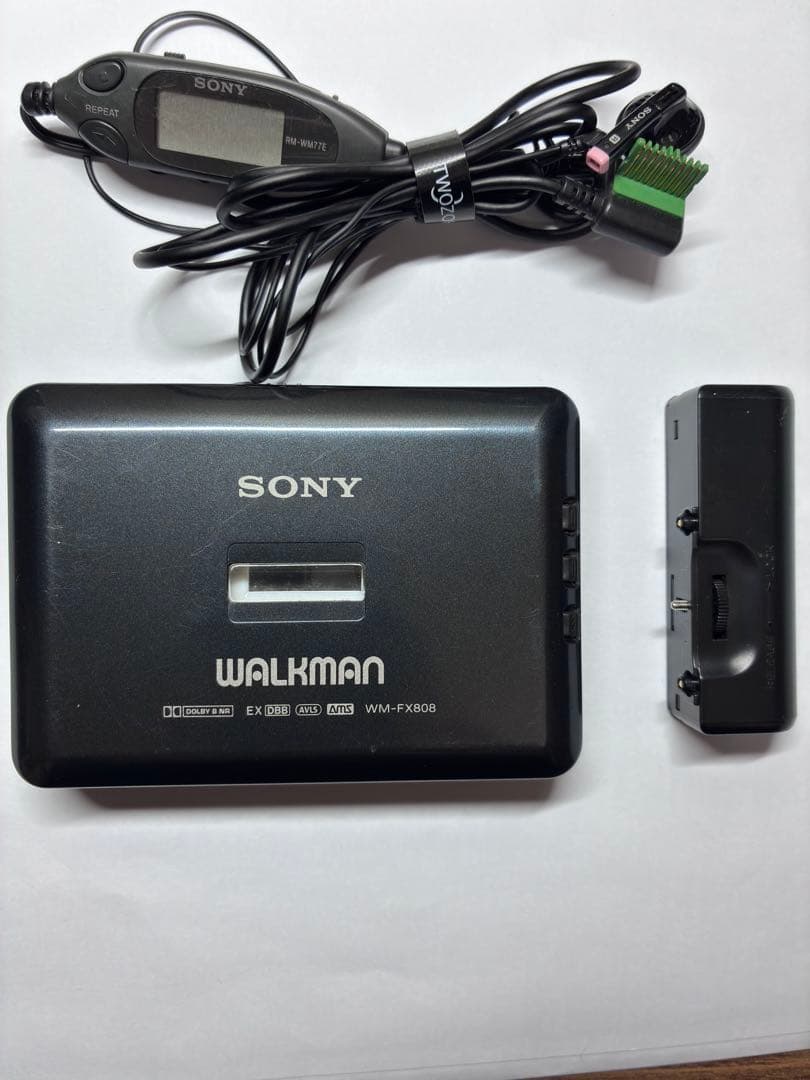 SONY WM-FX808ラジオカセットプレーヤー,動作品.美品