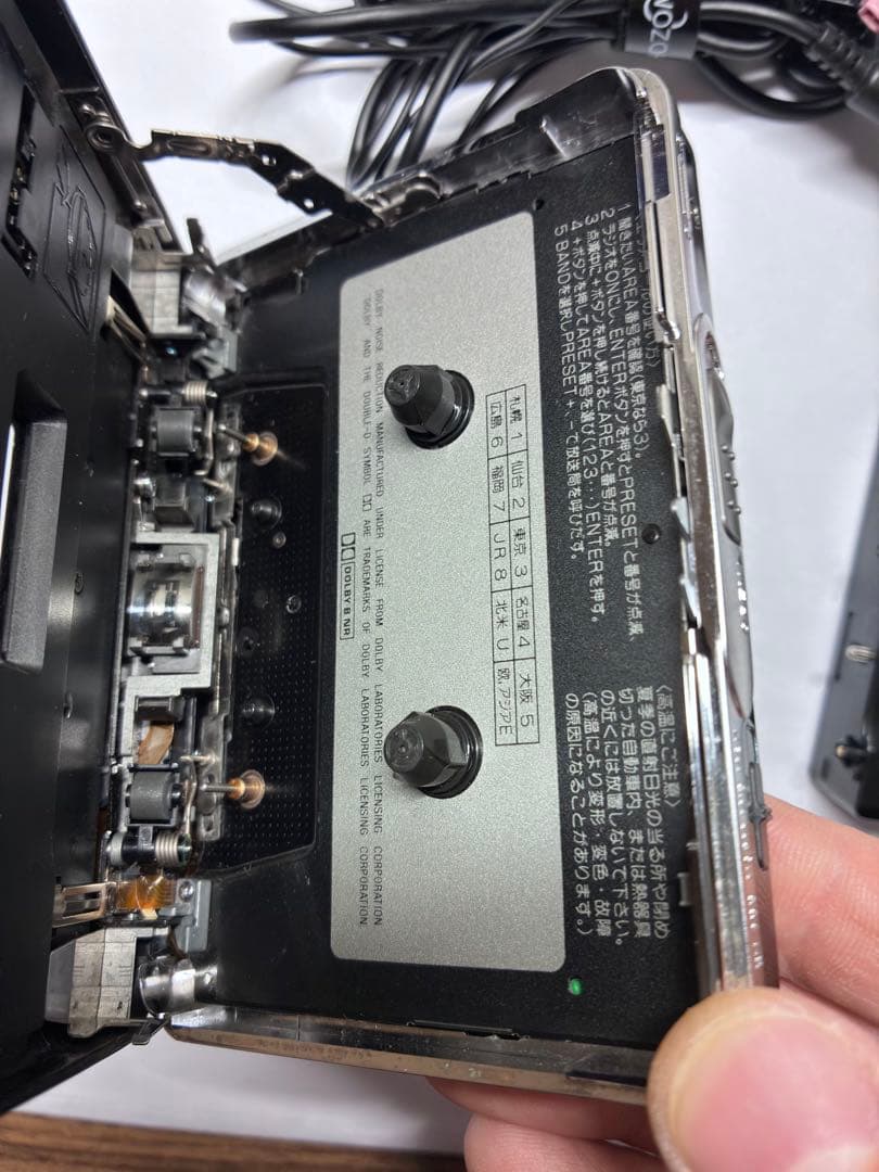 SONY WM-FX808ラジオカセットプレーヤー,動作品.美品