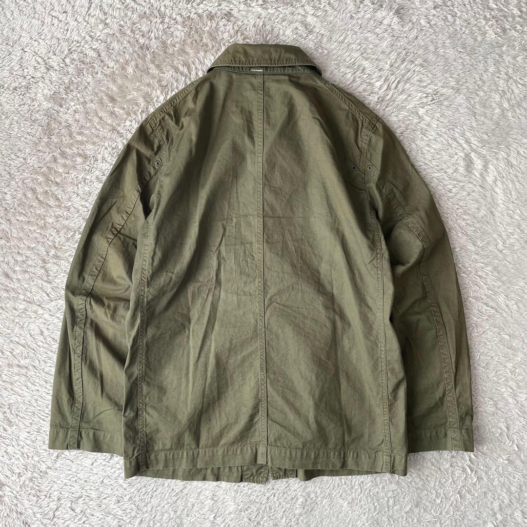 エムエイチエル MHL fatigue jacket M カーキ