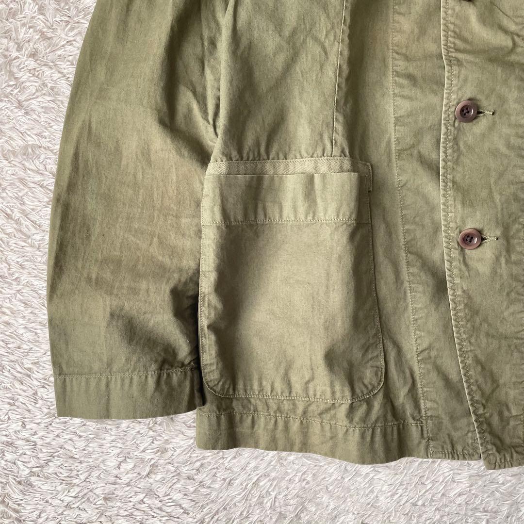 エムエイチエル MHL fatigue jacket M カーキ