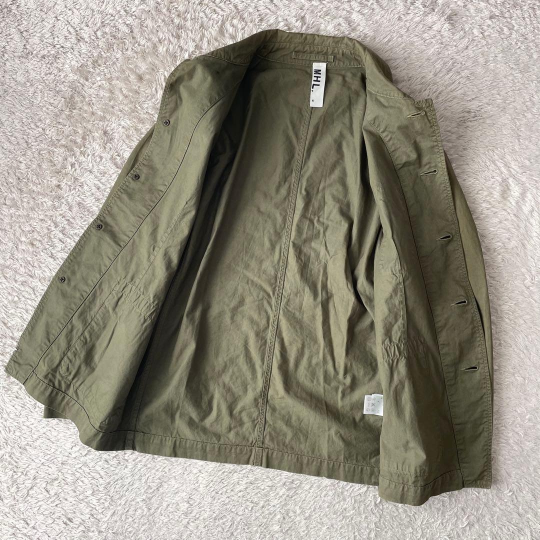 エムエイチエル MHL fatigue jacket M カーキ