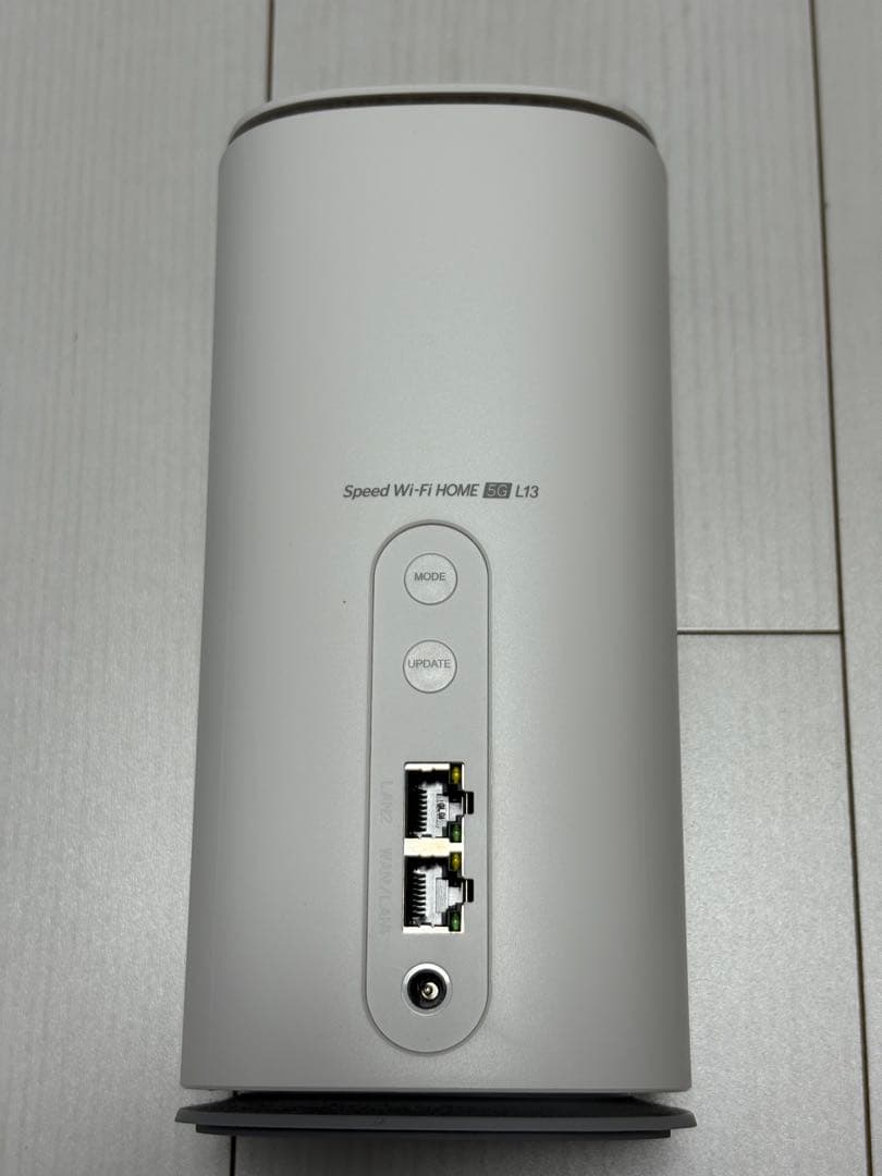 Speed Wi-Fi  5G L13（ZTR02）ホワイト
