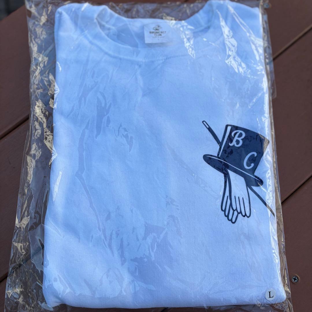 breakfast club スウェットシャツ L ホワイト 野村訓市 新品