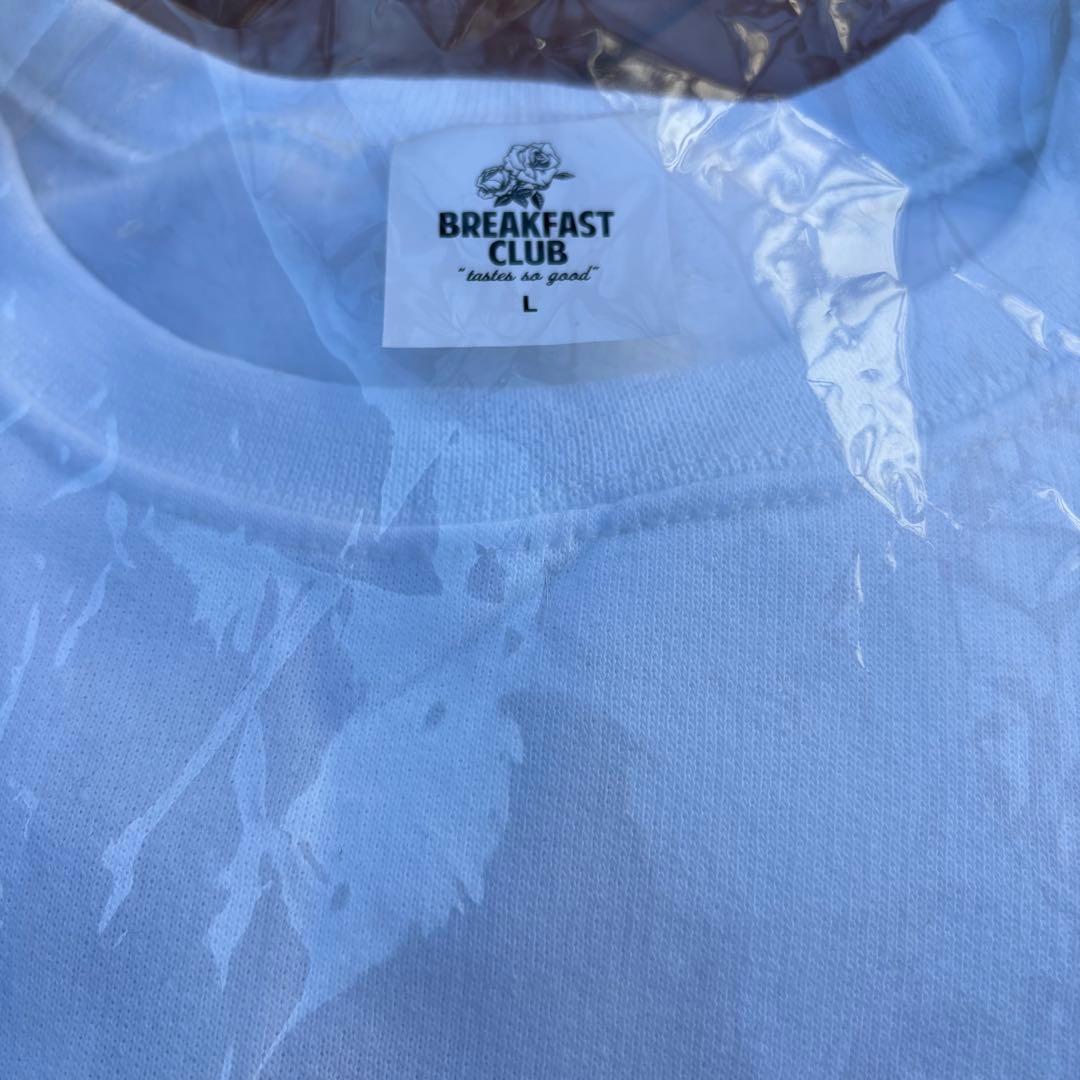 breakfast club スウェットシャツ L ホワイト 野村訓市 新品