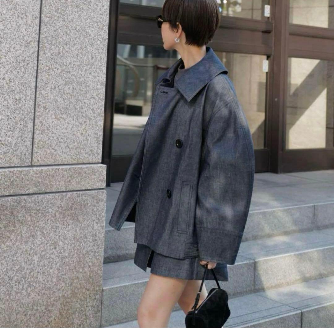 machatt デニムフォルムジャケット　デニム　ジャケット　Gジャン