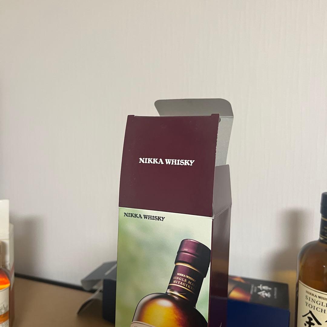ニッカウイスキー 宮城峡&余市セット　箱有り