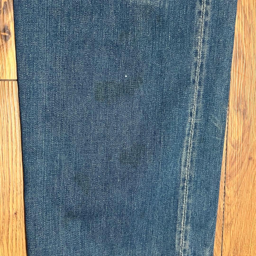 Levi's 501xx 1955年　復刻版　デニム ダメージ加工　赤耳