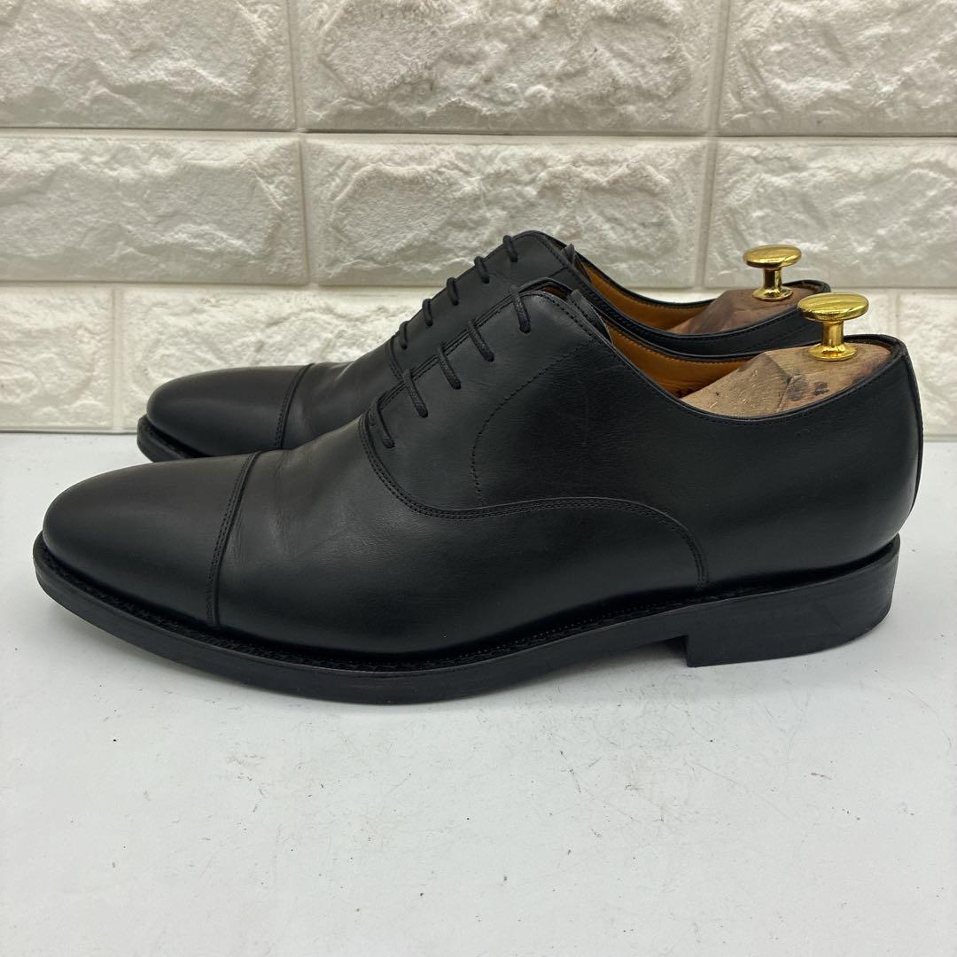 【美品】ジャランスリワヤ ストレートチップ 27.5 ビジネスシューズ 黒