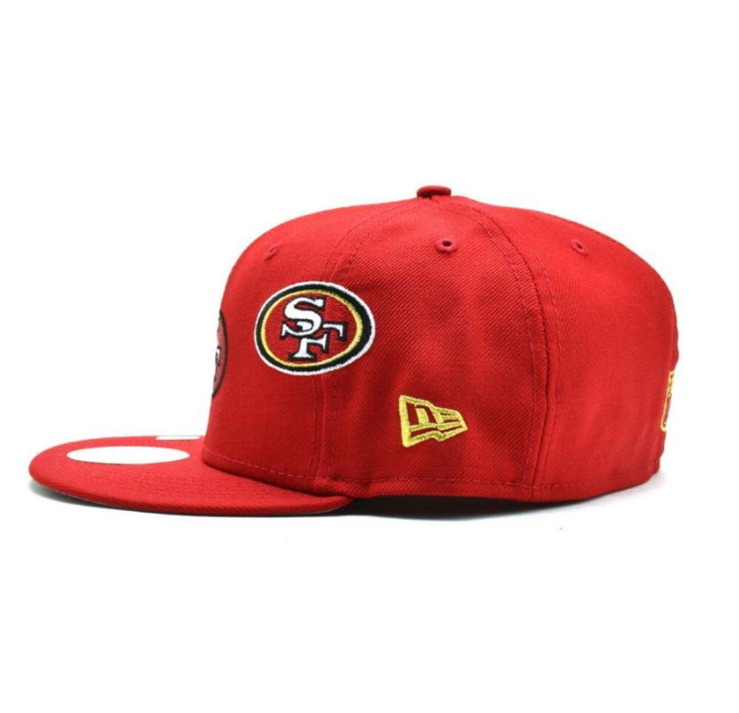ニューエラ red 赤ドン キャップ 59FIFTY NFL サンフランシスコ