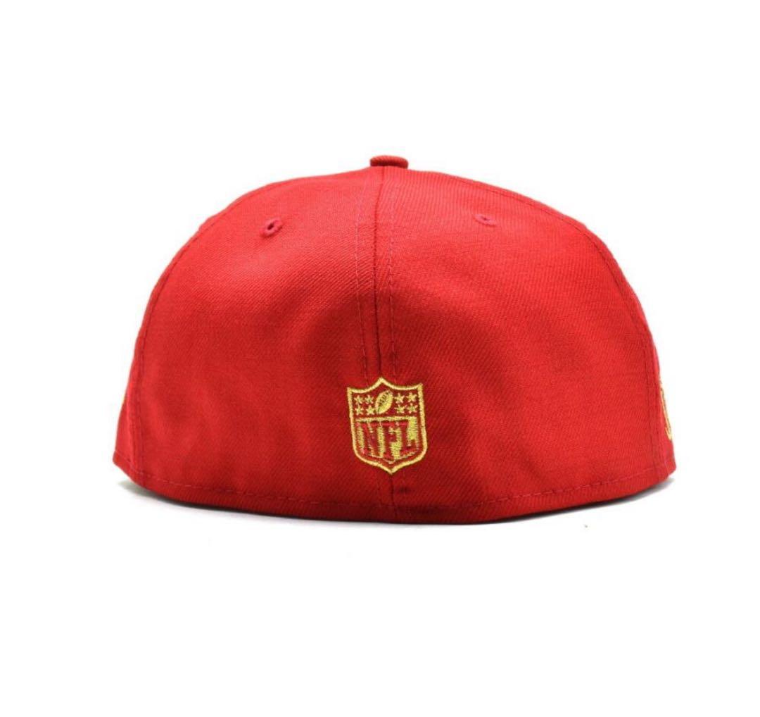 ニューエラ red 赤ドン キャップ 59FIFTY NFL サンフランシスコ