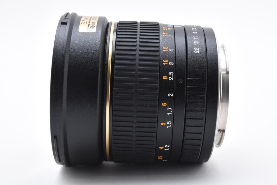 レンズ(ズーム) SAMYANG 85mm f1.4 ASPHERICAL IF CANON