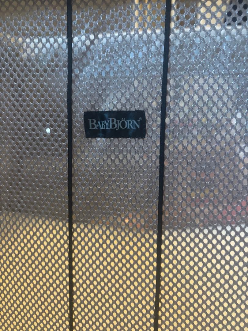 ベビービョルンのプレイヤード ブラック メッシュ