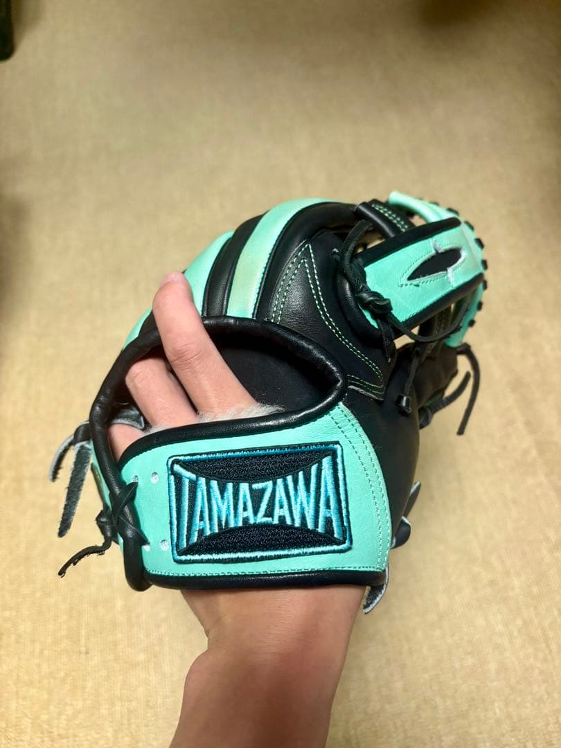 【軟式】玉澤 内野 軟式用 ターコイズ