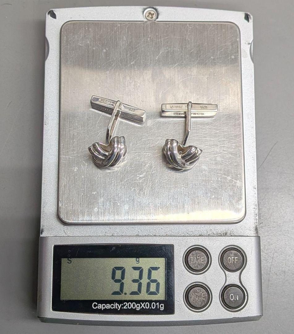 Tiffany & Co. 925 ノットデザイン　カフリンクス