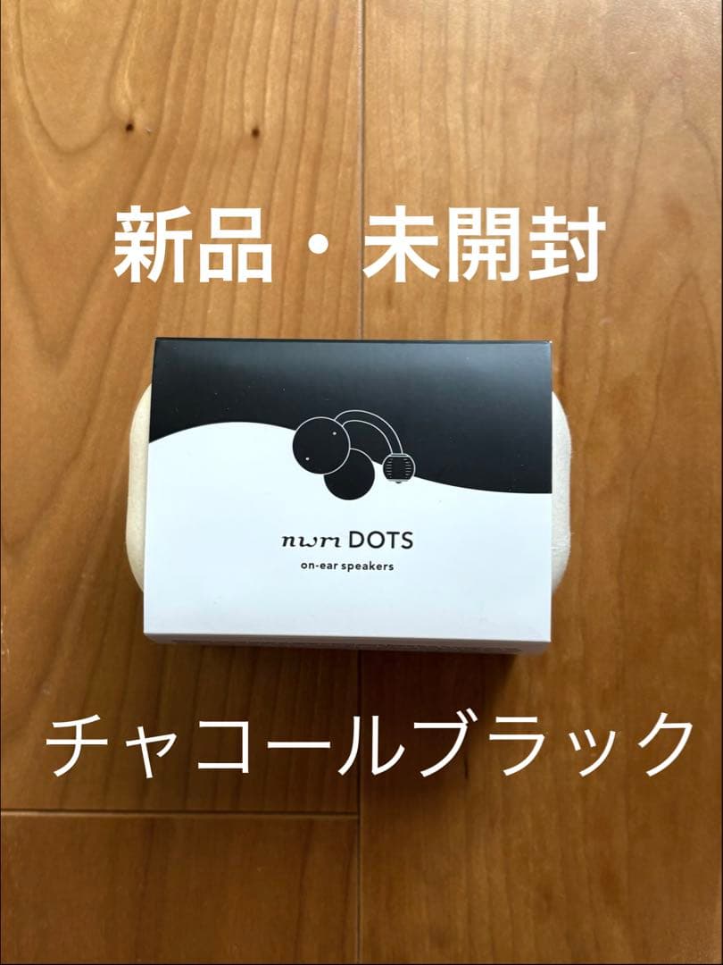 【新品・未開封】nwm DOTS ワイヤレスイヤホン 専用フック付属