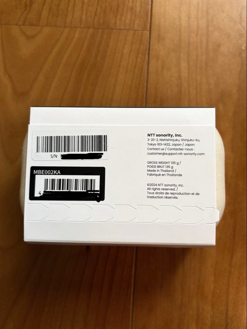 【新品・未開封】nwm DOTS ワイヤレスイヤホン 専用フック付属