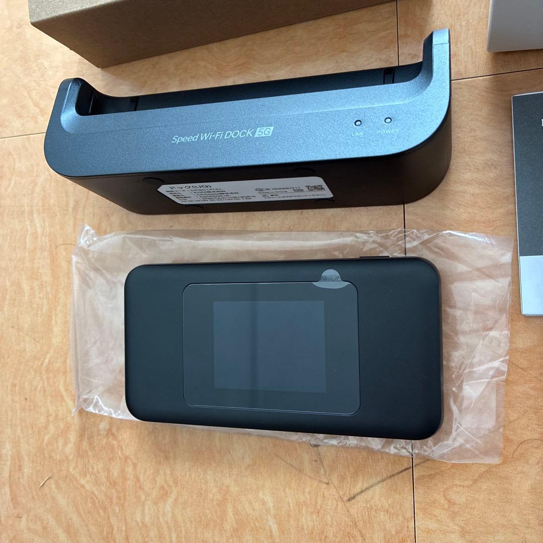 【新品・未使用】WiMAX 5G ルーター DOCK 5G 01