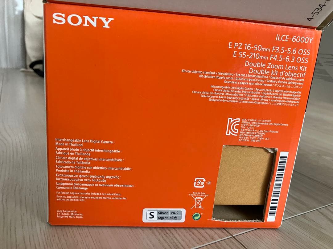 mobi123　SONY α6000 ミラーレスダブルズームレンズカメラ
