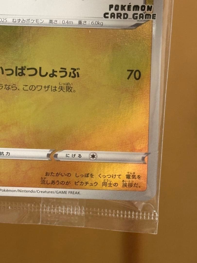 ピカチュウ：YU NAGABA×ポケモンカードゲーム 長場雄　ピカチュウ