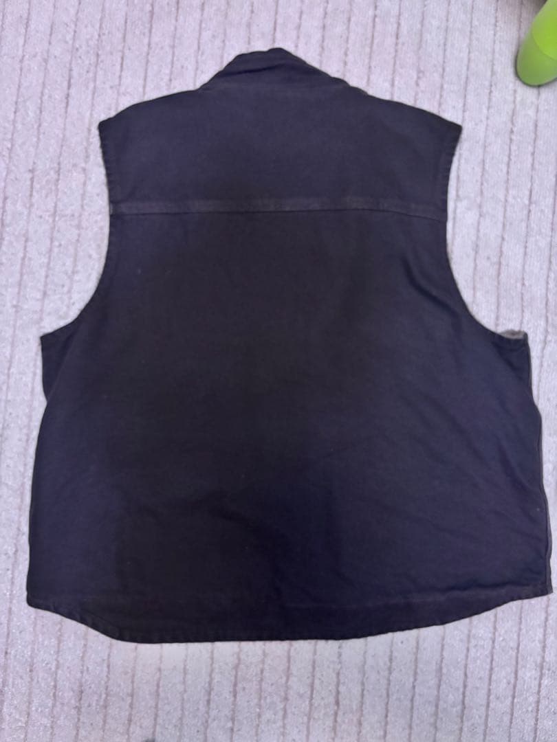 トップス 90S Carhartt boa vest dark brown Mexico