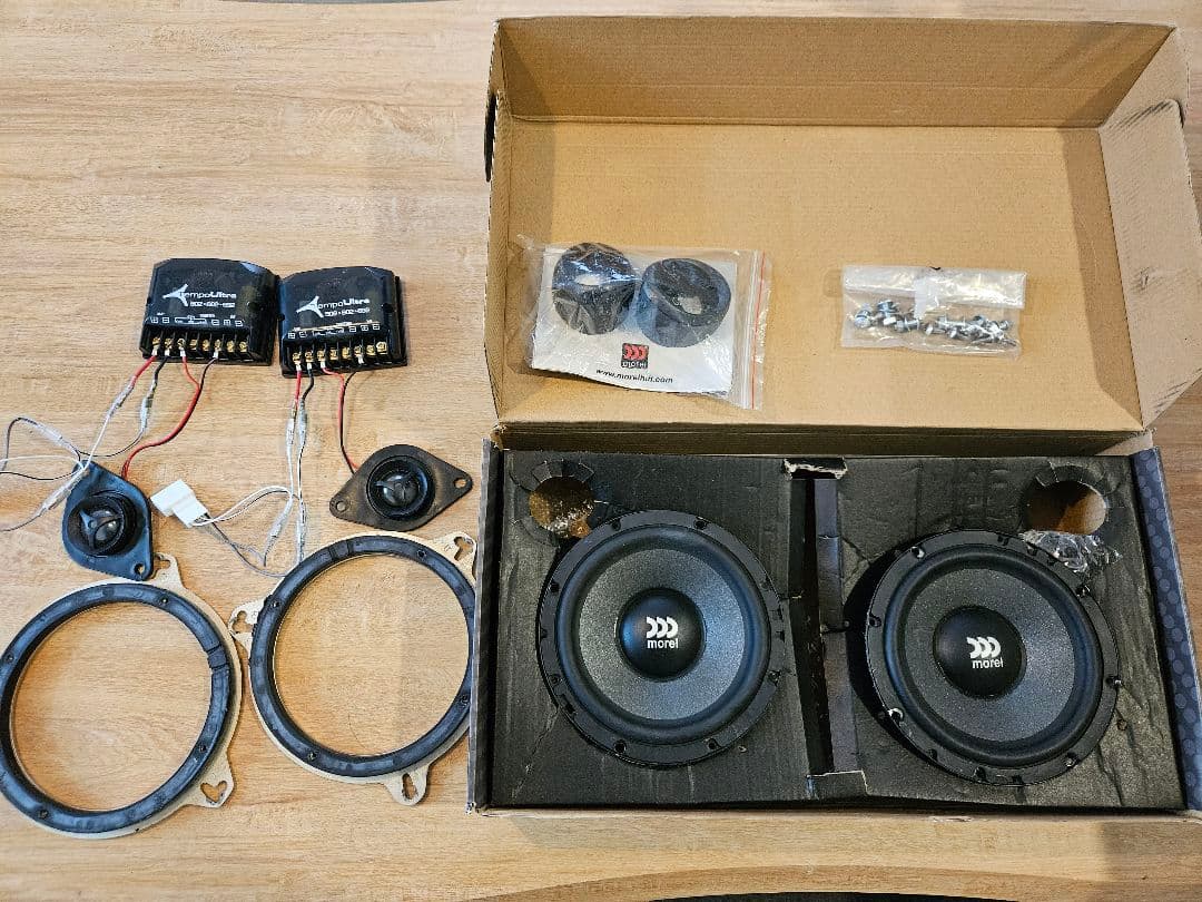 Morel tempo ultra 602 スピーカー　モレル