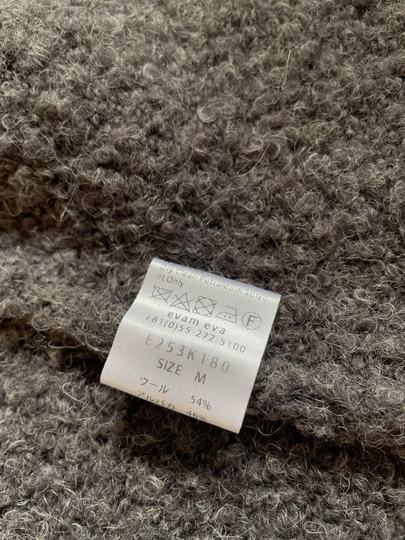 トップス evameva alpaca wool vest 2025AW