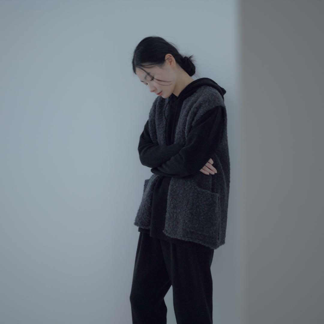 トップス evameva alpaca wool vest 2025AW