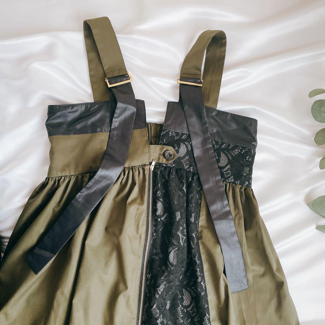 Eimee Law　レース切替ジャンパースカート　完売人気デザイン