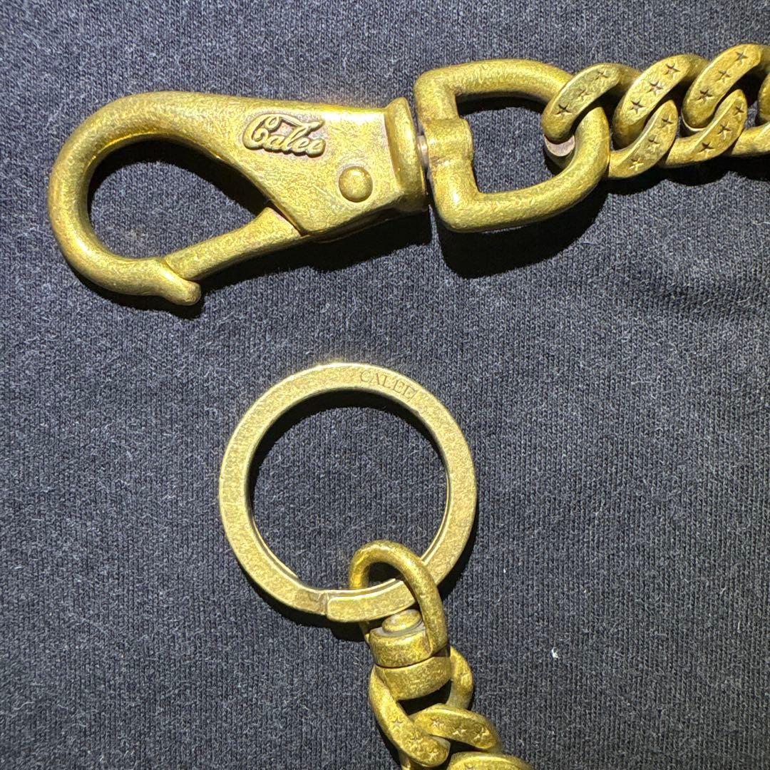 calee ウォレットチェーン　真鍮