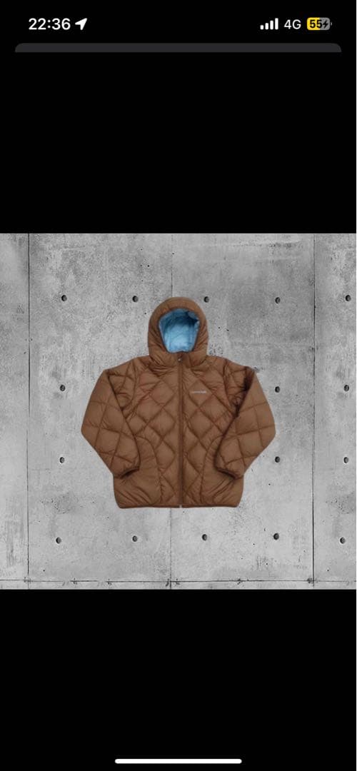 本日限定セール！！mont-bell ダウンジャケット キルティング フード付き