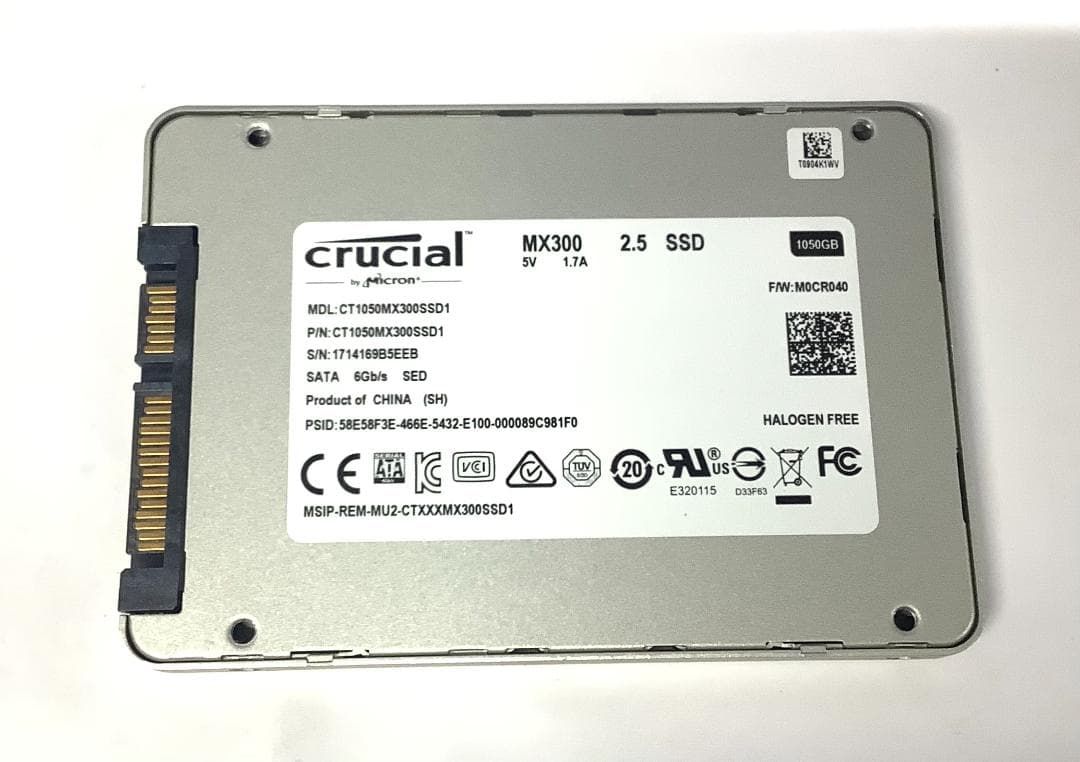 ③-WA442-Crucial SATA 1TB SSD 2.5 1点