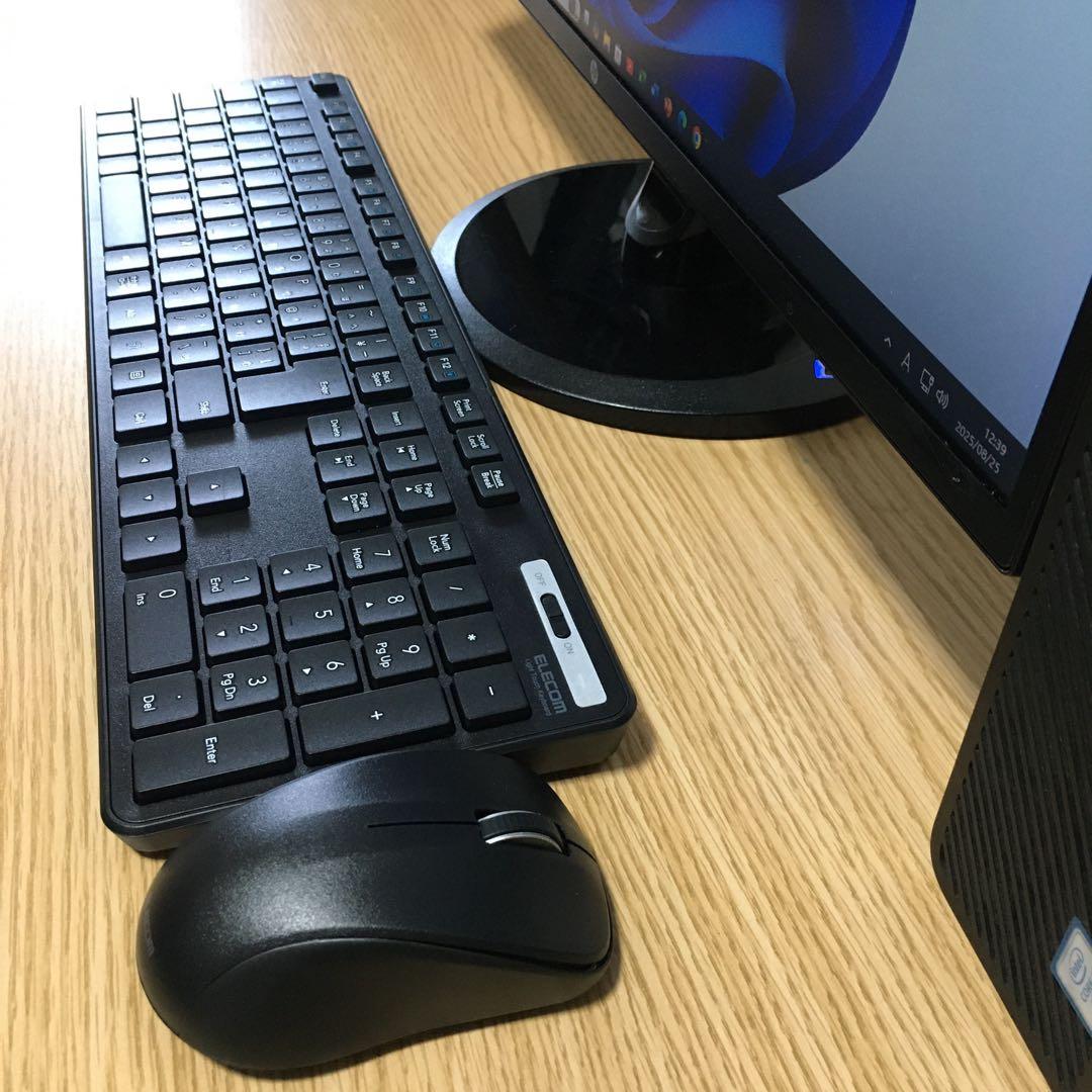 フルセット HP ProDesk Win11 強力i5 8G SSD 23.8'