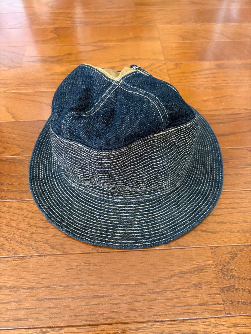 KAPITAL デニムストライプハット