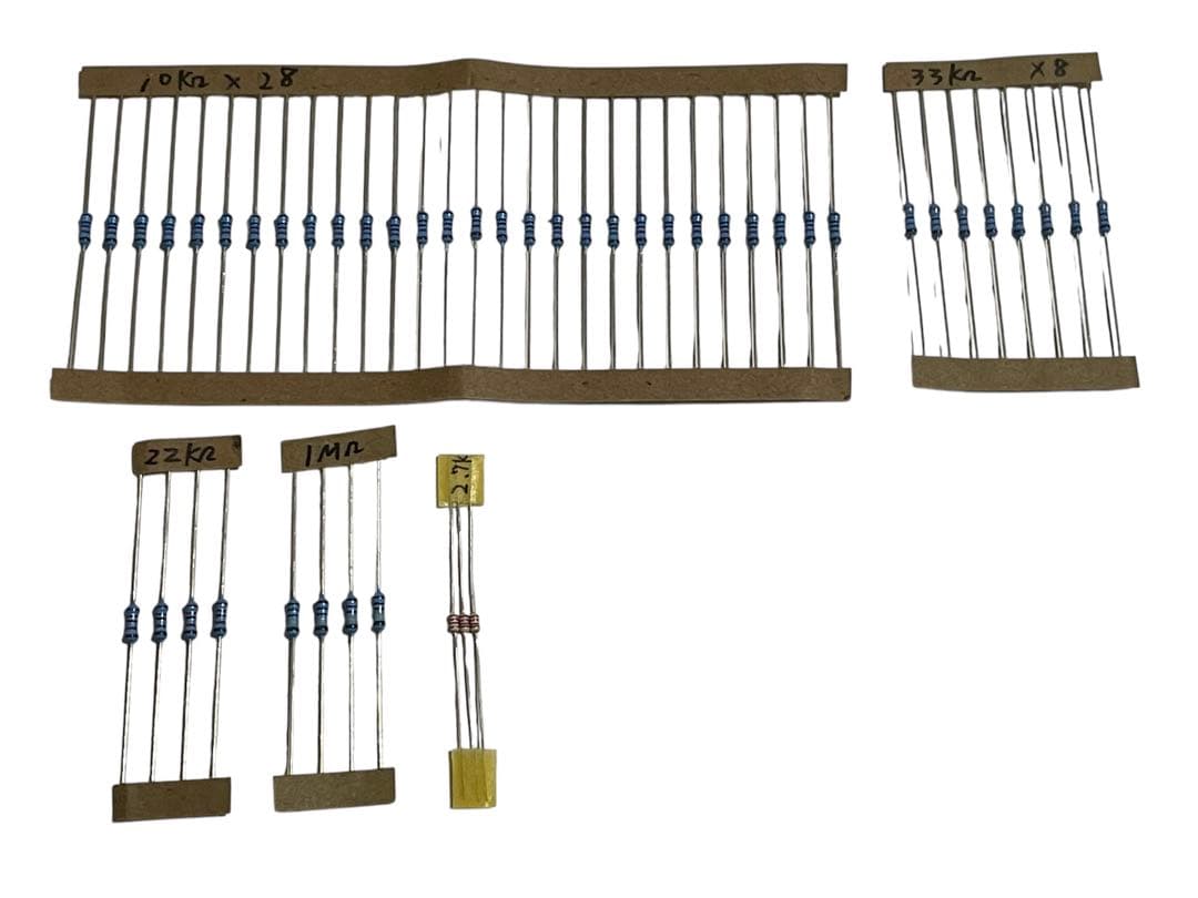 電子部品 ノイズフィルター ジャック 基盤 コンデンサ 抵抗器R-9-97/4