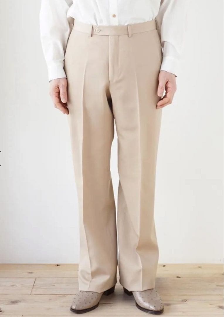 BIBOJA ビボヤ ベージュ スラックス サイズ42