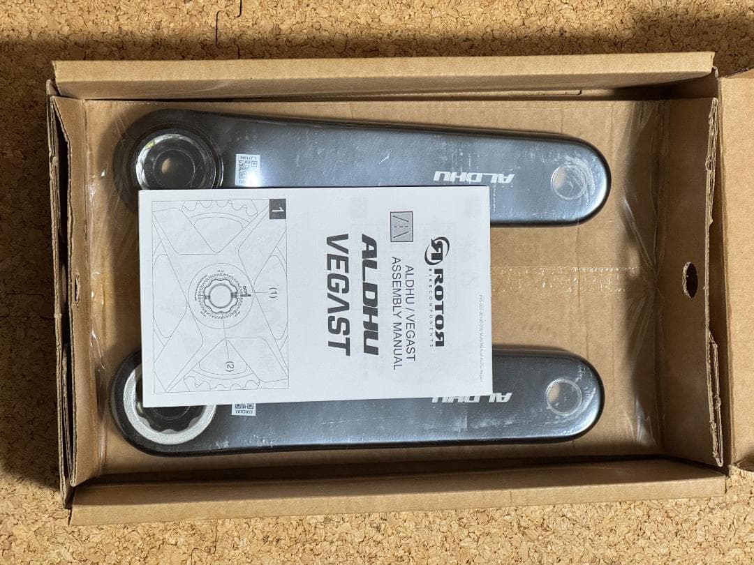 【中古】ROTOR ALDHU Carbon クランクアーム 170mm