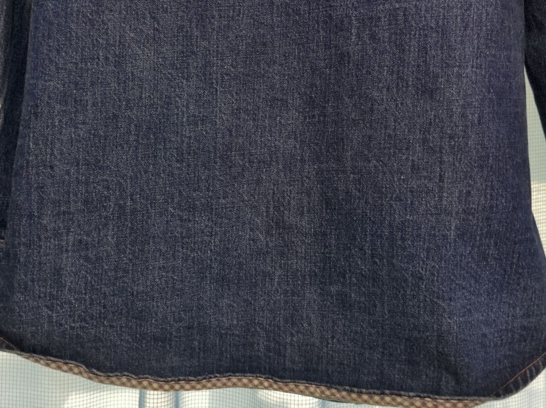 専用・Papas ダークブルー デニムジャケット