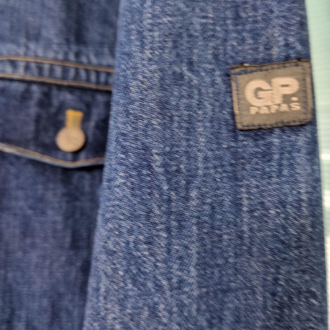 専用・Papas ダークブルー デニムジャケット