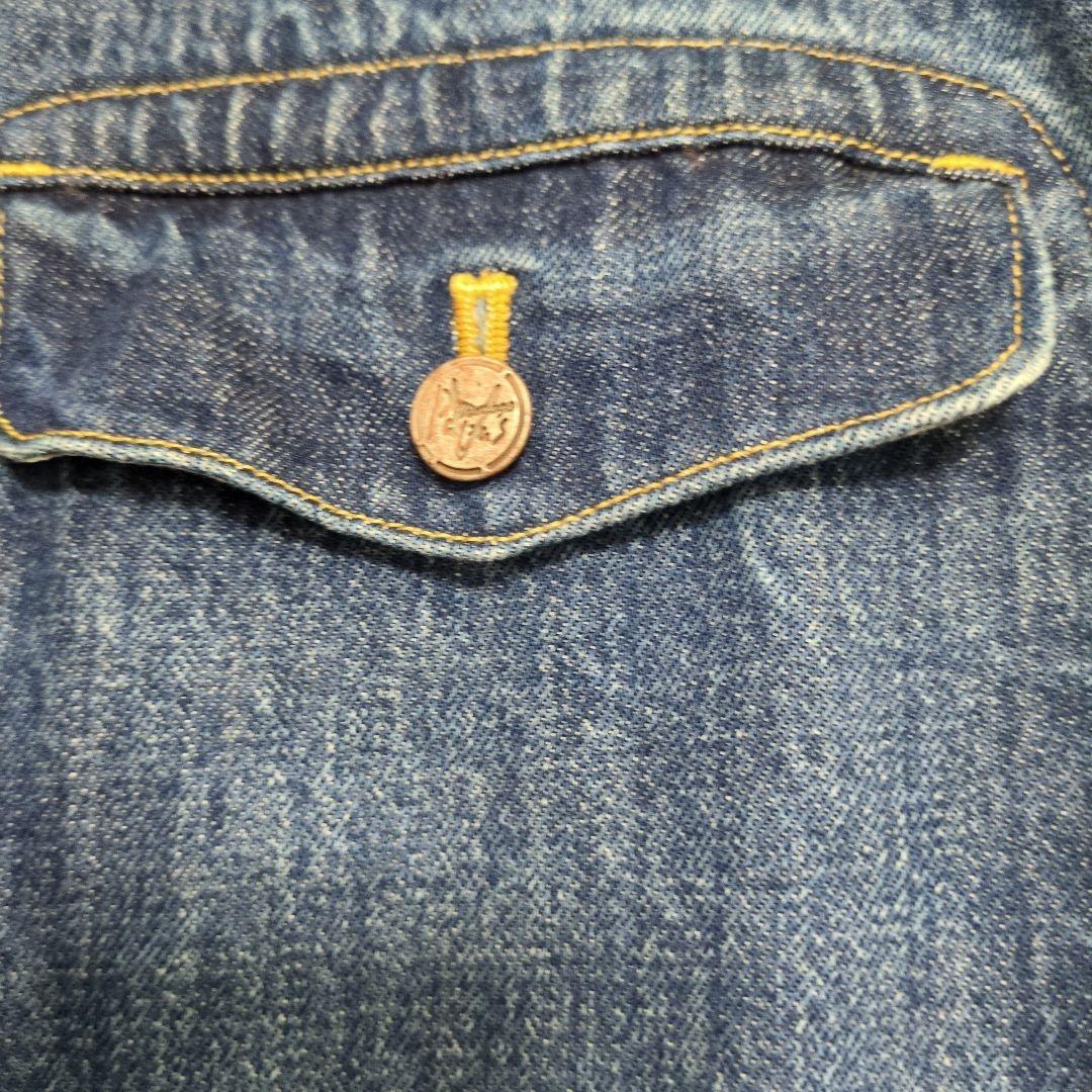 専用・Papas ダークブルー デニムジャケット