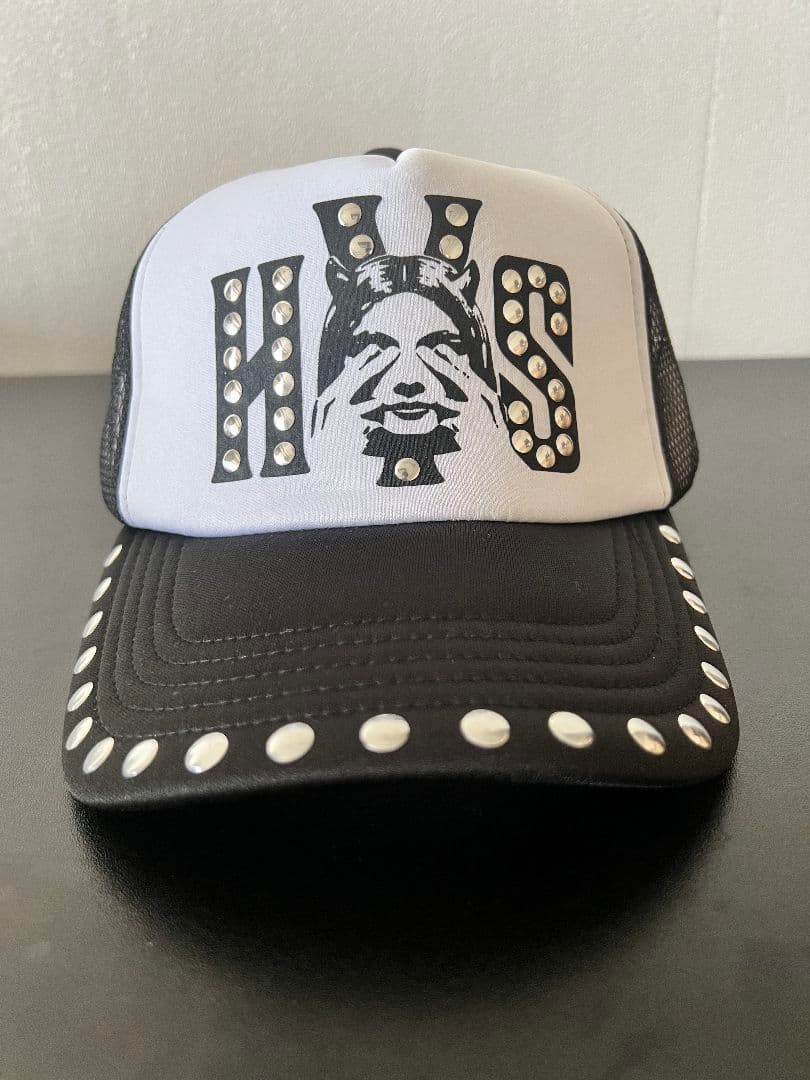 【新品未使用】ヒステリックグラマー　スタッズメッシュキャップ -23