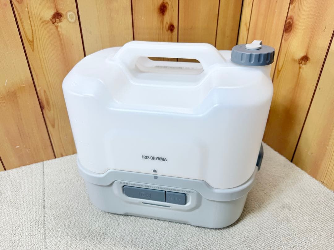 美品 アイリスオーヤマ ポータブルウォッシャー JPW-T81-W/H