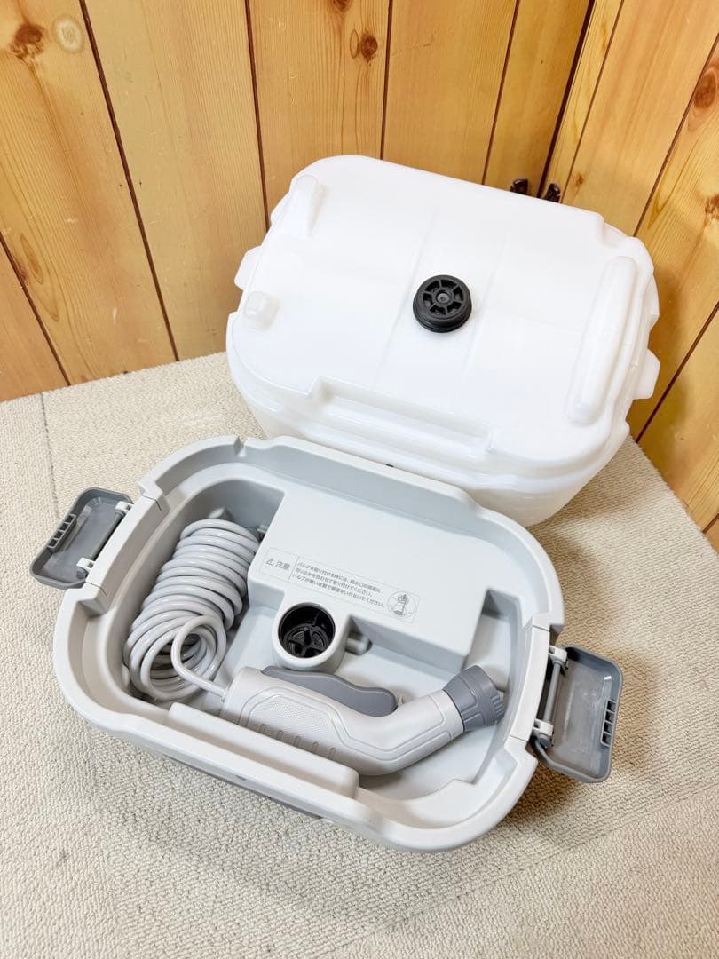 美品 アイリスオーヤマ ポータブルウォッシャー JPW-T81-W/H