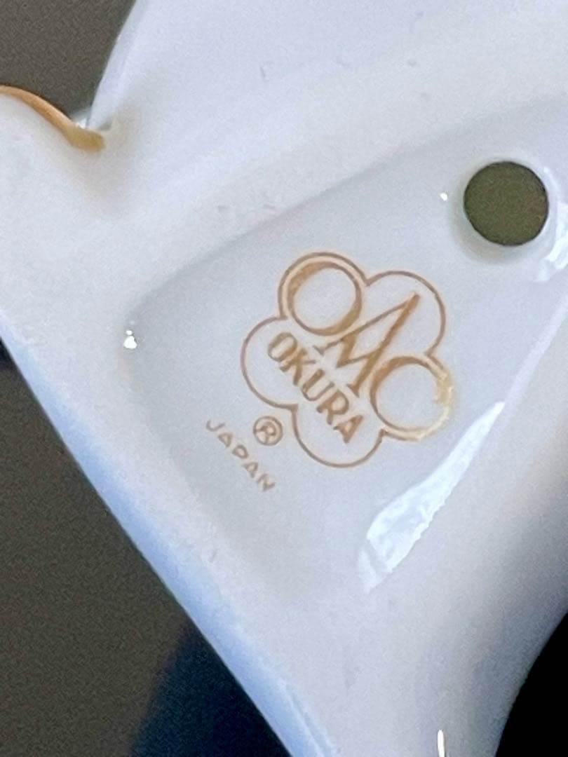 大倉陶園　ペンギン ペア　置物 希少 レア