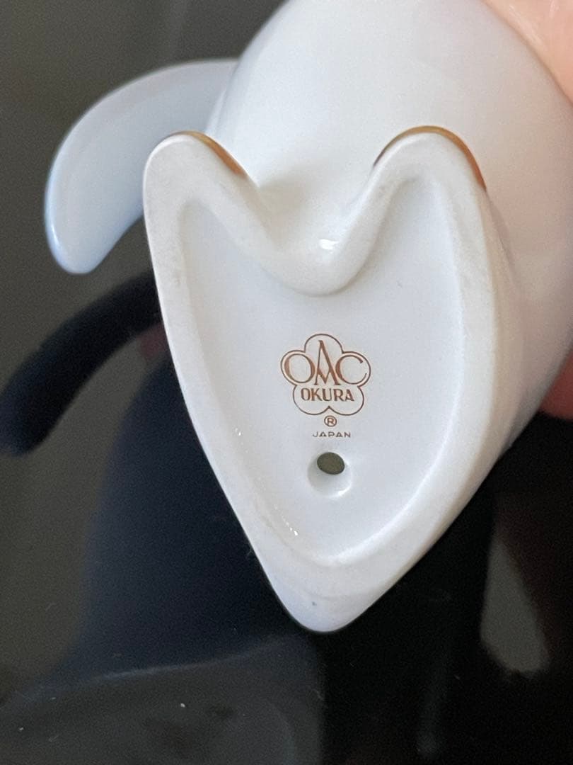 大倉陶園　ペンギン ペア　置物 希少 レア