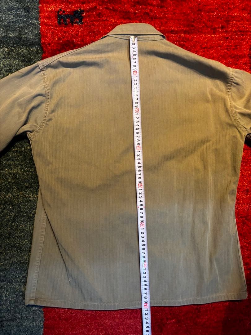 ミリタリージャケット タグ無し サイズ不明