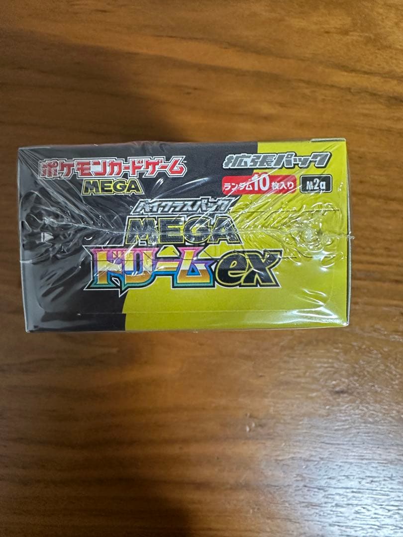 ポケモンカードゲーム　MEGAドリームex シュリンク付き　1BOX