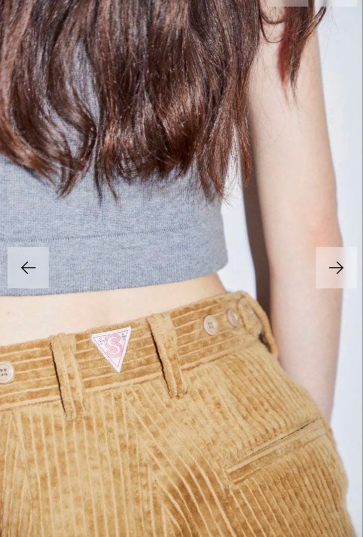 THE SHISHIKUI CORDUROY S BEIGE シシクイ