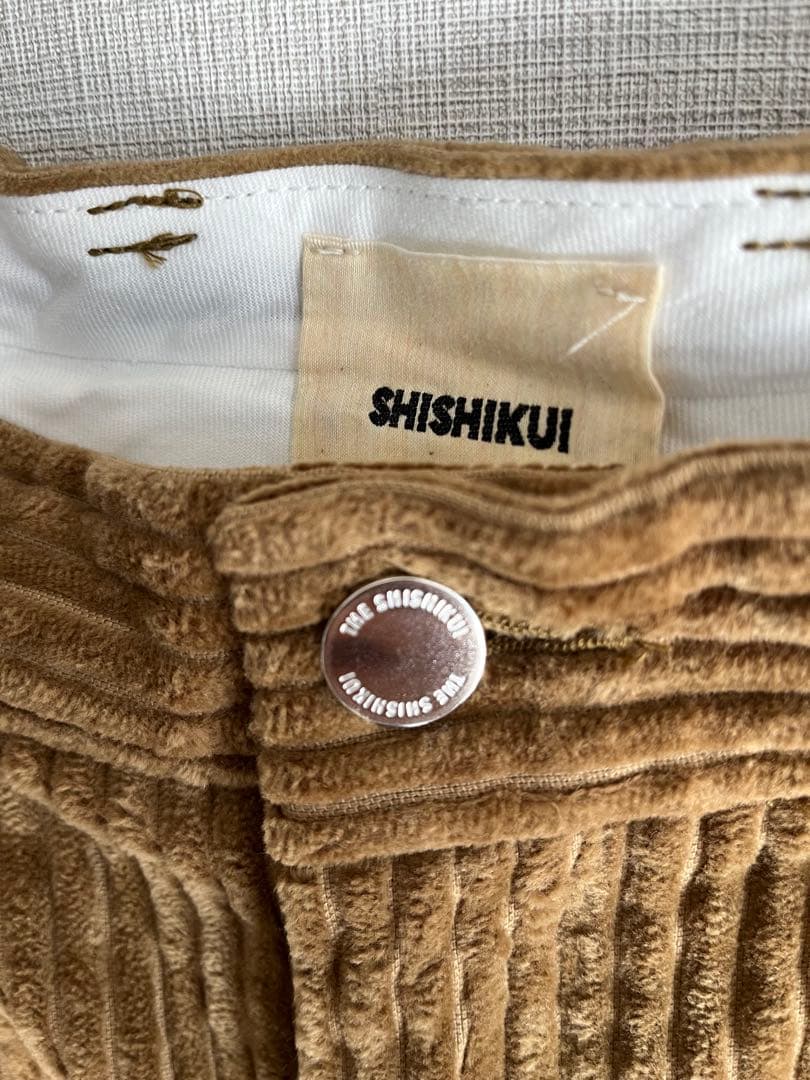 THE SHISHIKUI CORDUROY S BEIGE シシクイ